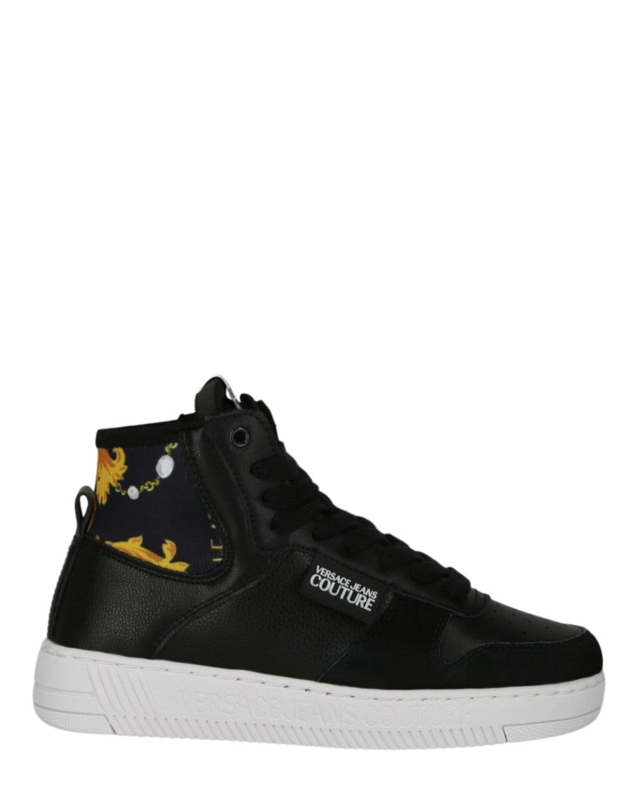 Versace Jeans Couture Meyssa Baroque High-Top Sneakers