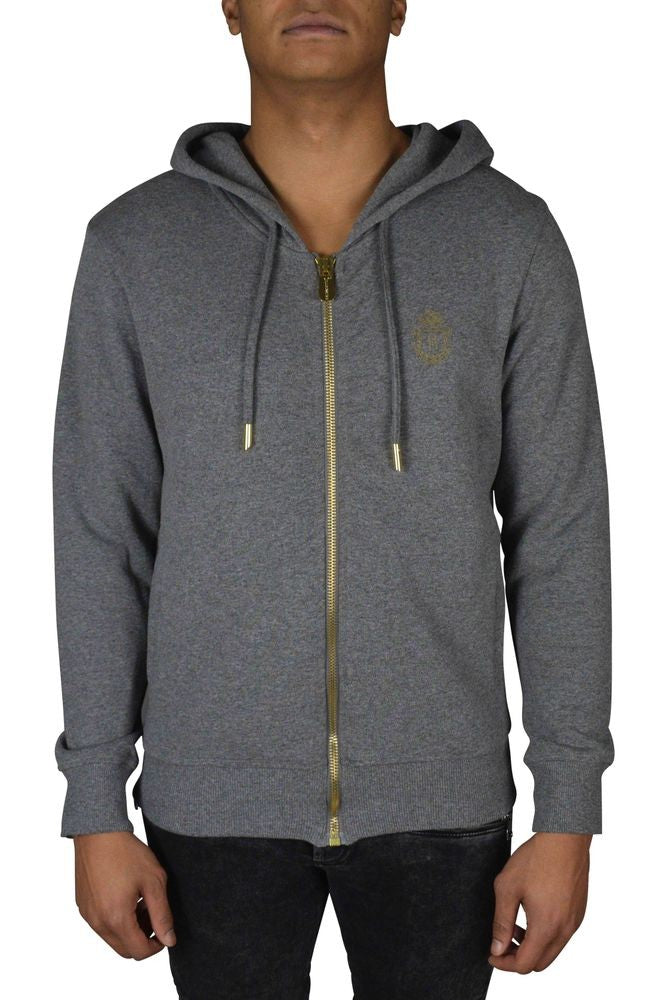 Billionaire Hooded Vest With Gold Zipper