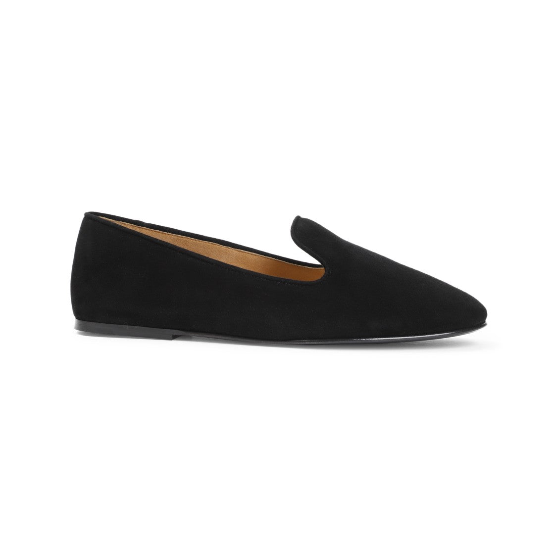 The Row Black Loafers With Pointed Toe