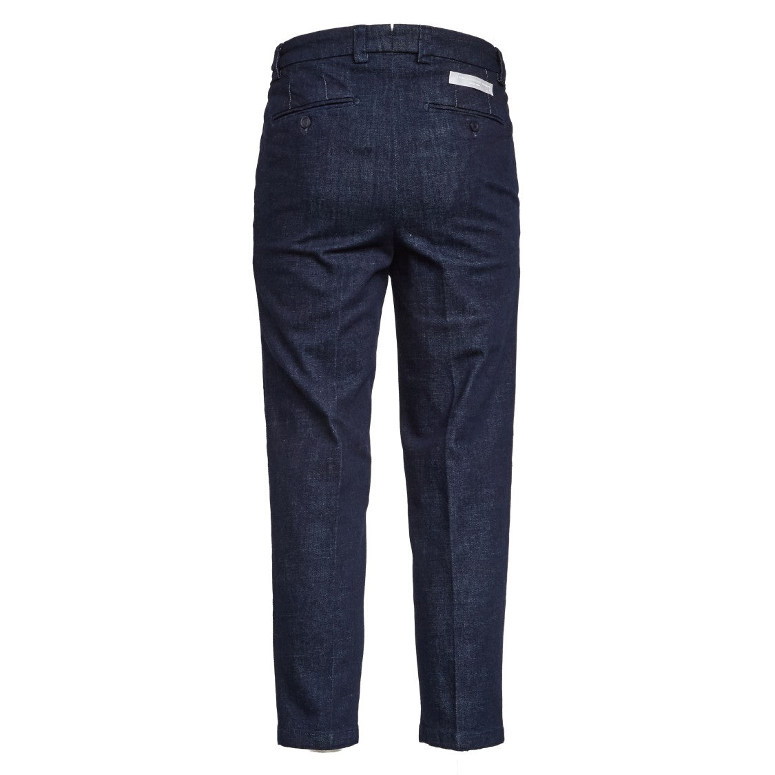 Briglia 1949 Baggy Denim Pants With Stitched Pleats