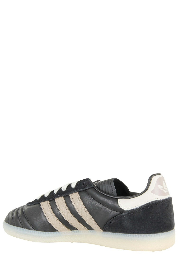 Adidas Originals Samba Jp Low-Top Black Leather Sneakers