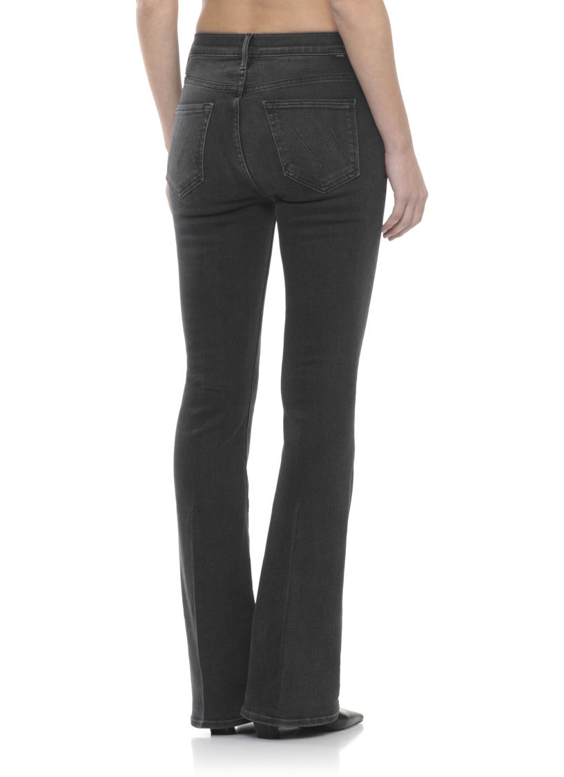 Mother Grey The Weekender Cotton Jeans