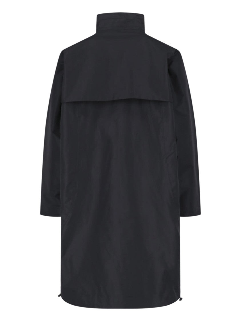 Entire Studios Black Minimalist High Collar Jacket