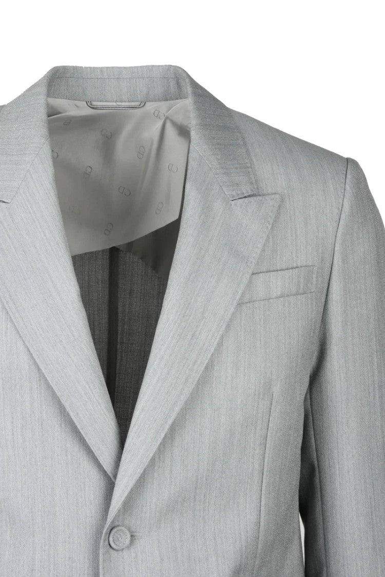 Dior Wool Mohair Jacket - Light Grey