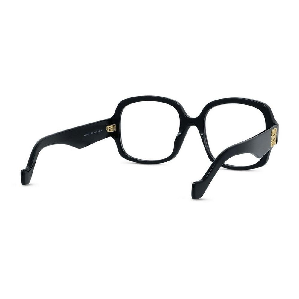 Loewe Anagram Oversized Square Eyeglasses With Beveled Edges