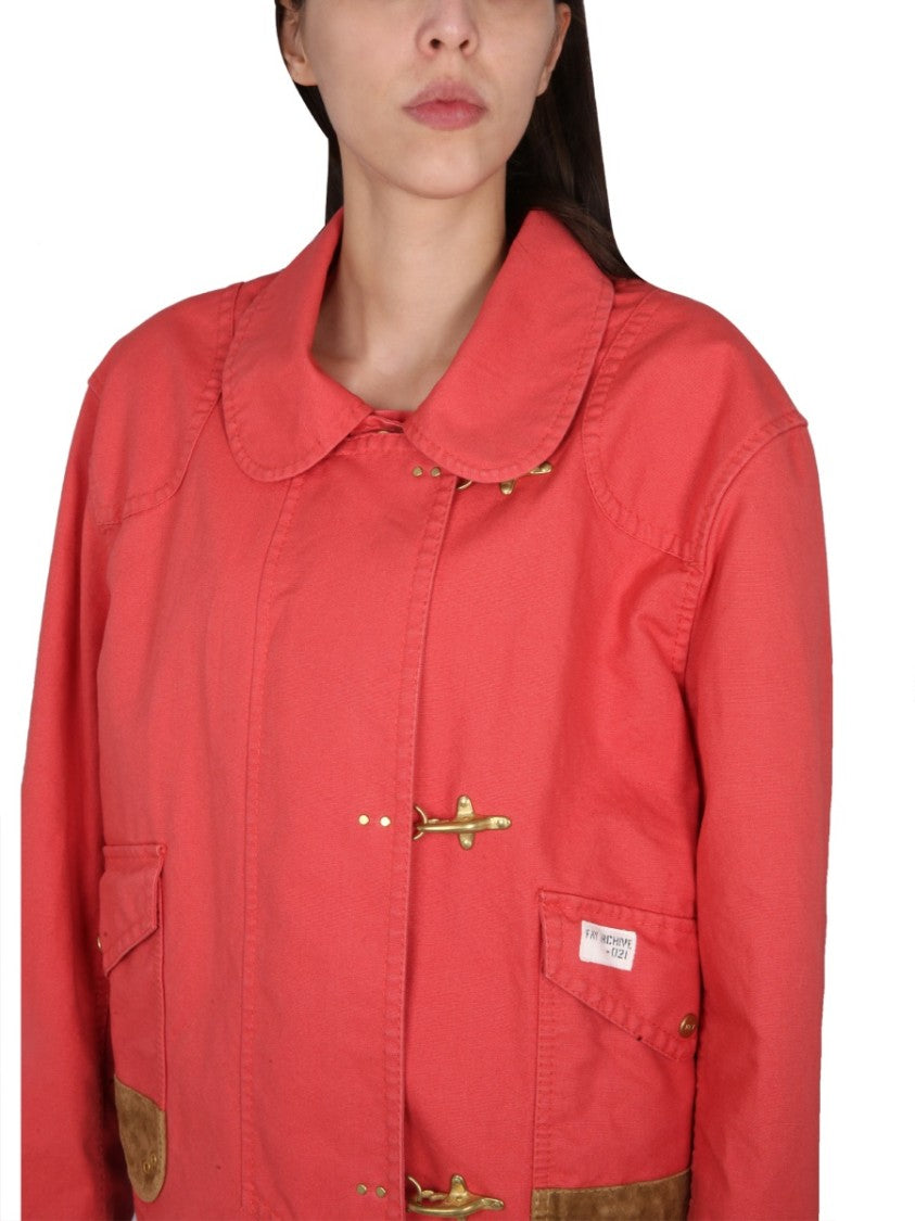 Fay 3 Hooks Caban Jacket