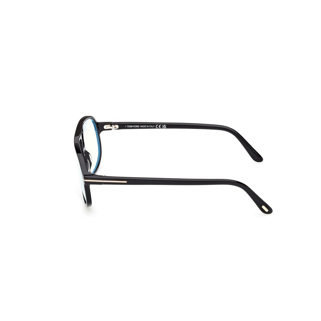 Tom Ford Ft6082-B Rectangular Black Acetate Eyeglasses