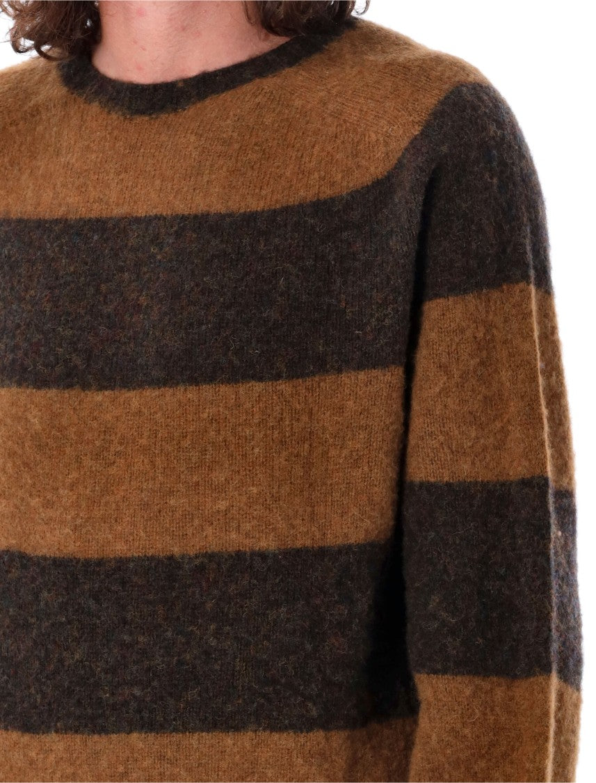 Ymc Stripes Shetland Sweater