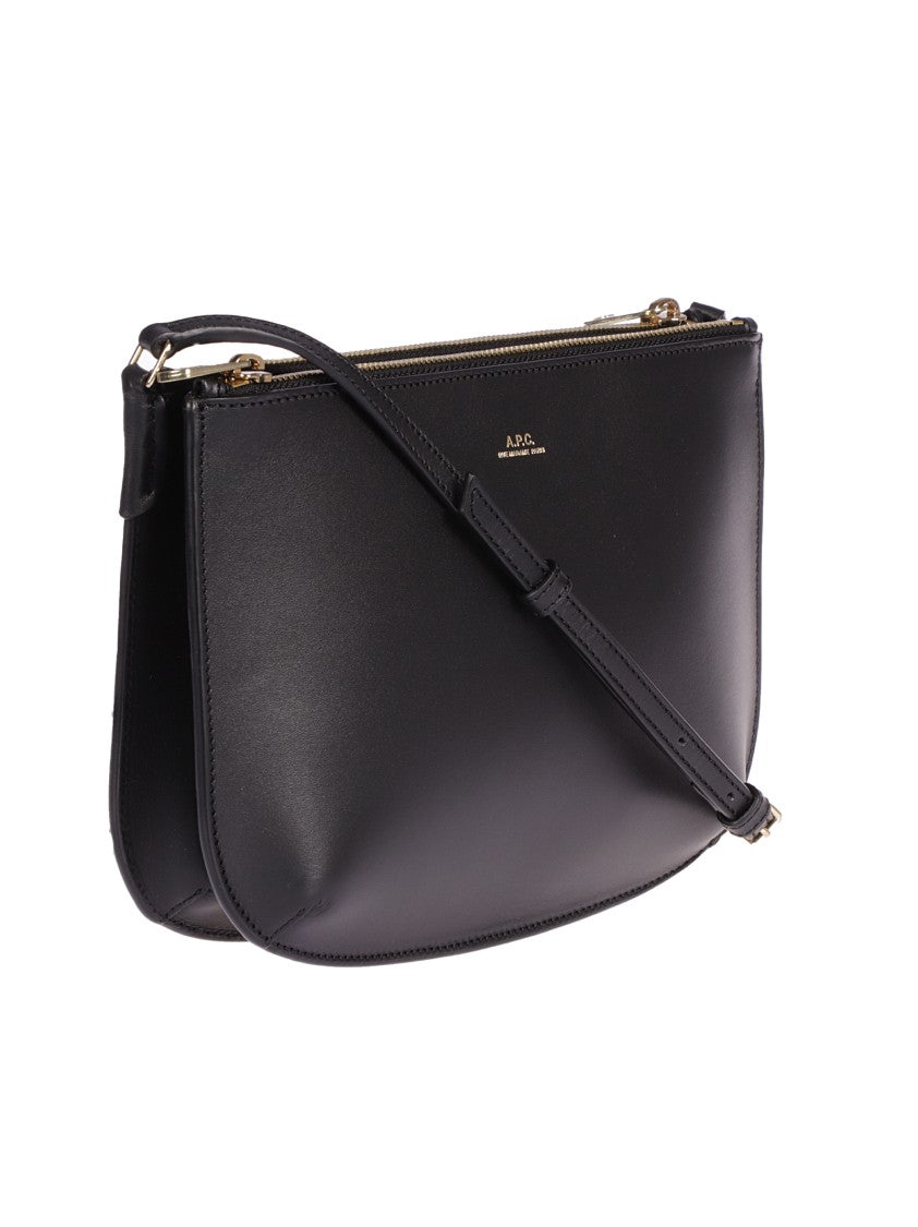 A.P.C. Black Shoulder Bag