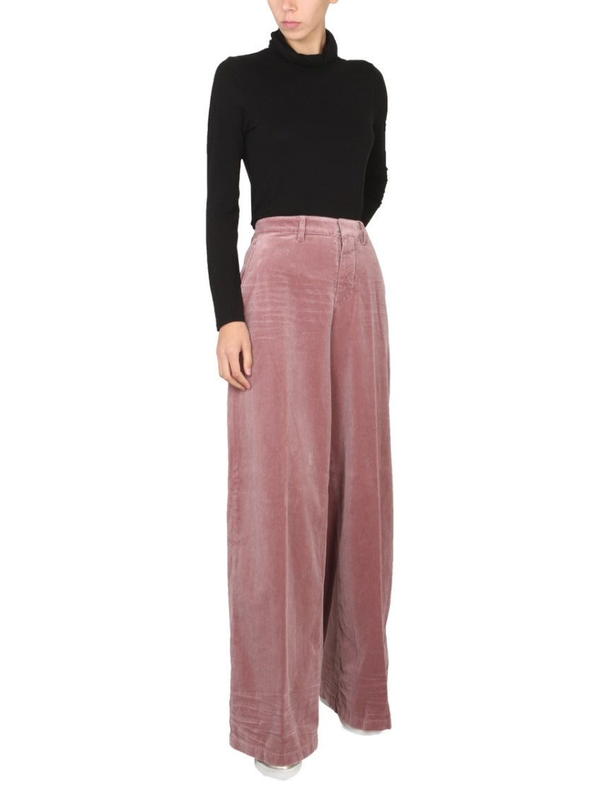 Dsquared2 High Waisted Wide Leg Pants