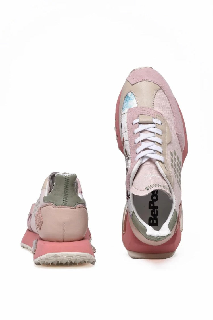 Be Positive Space Race Sneakers - Pink