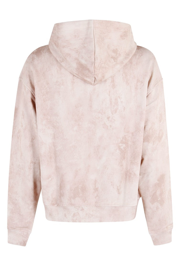 Reternity Sand Deliria Marbled Cotton Zip-Through Hoodie
