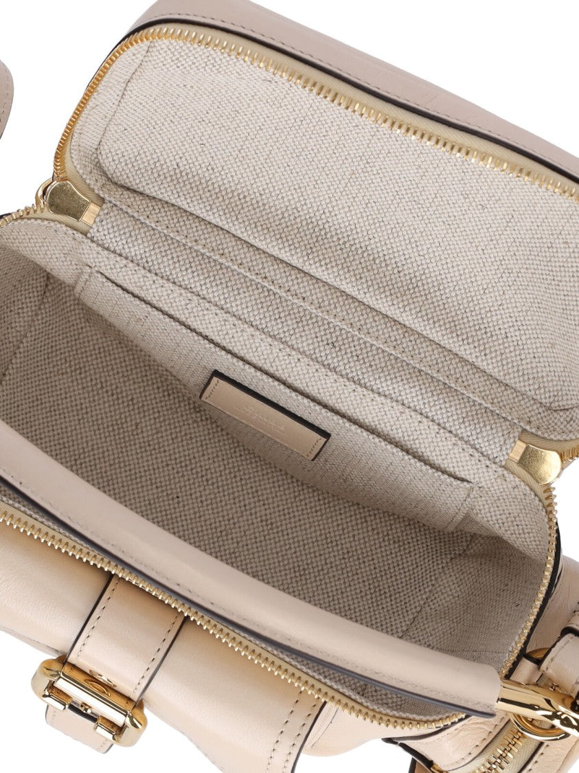Chloé Small "Camera Bag" – Beige