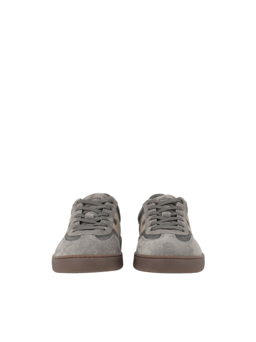 Hogan Cool Suede Calfskin Low-Top Sneakers