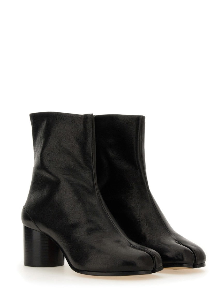 Maison Margiela Tabi Split-Toe Leather Ankle Boots