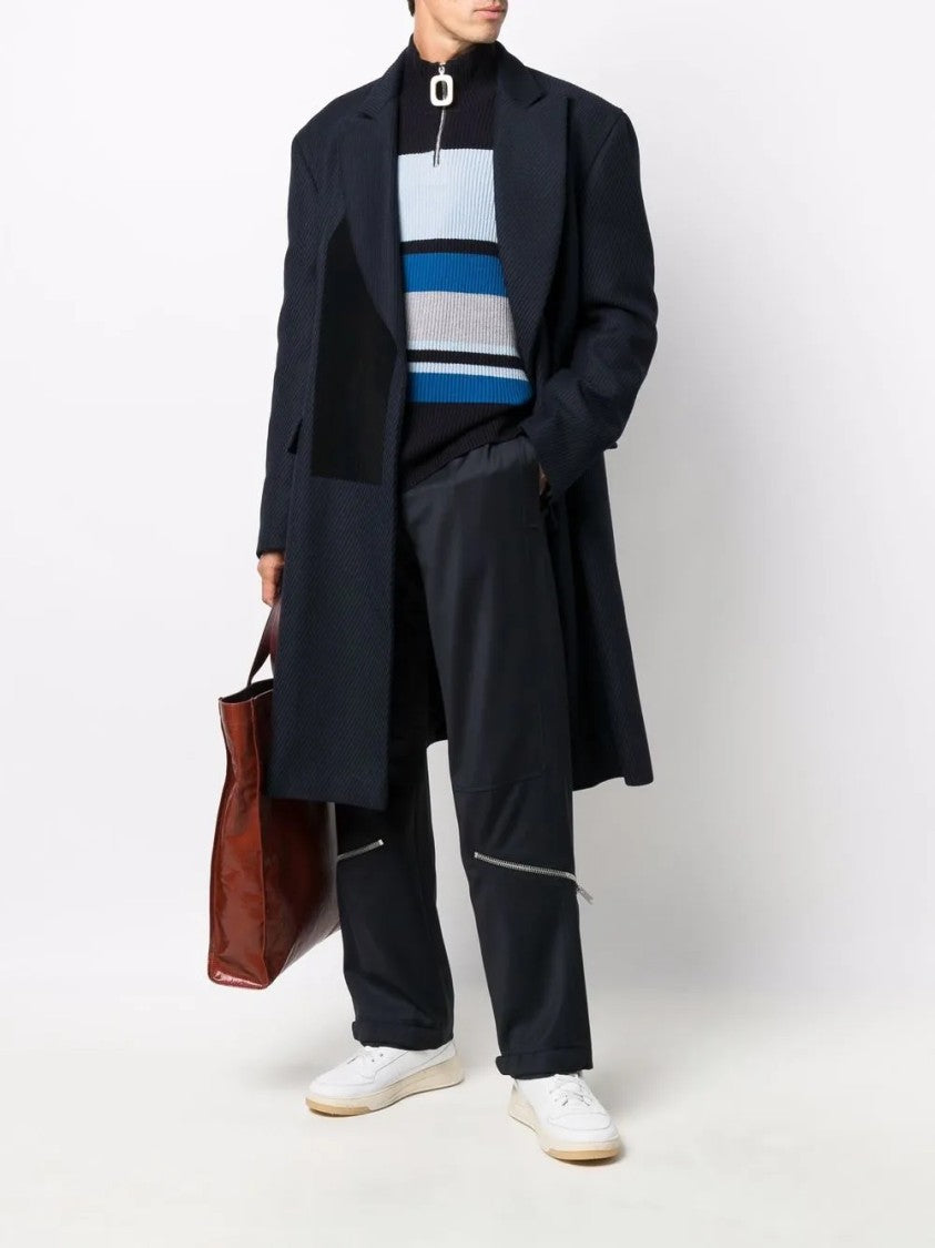 424 Straight Cut Neutrals Pants With Minimal Detailing
