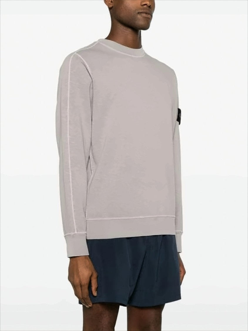 Stone Island Relaxed Fit Crewneck Sweatshirt