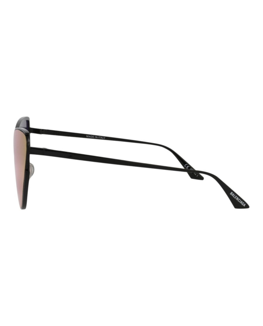 Balenciaga Cat Eye-Frame Metal Sunglasses