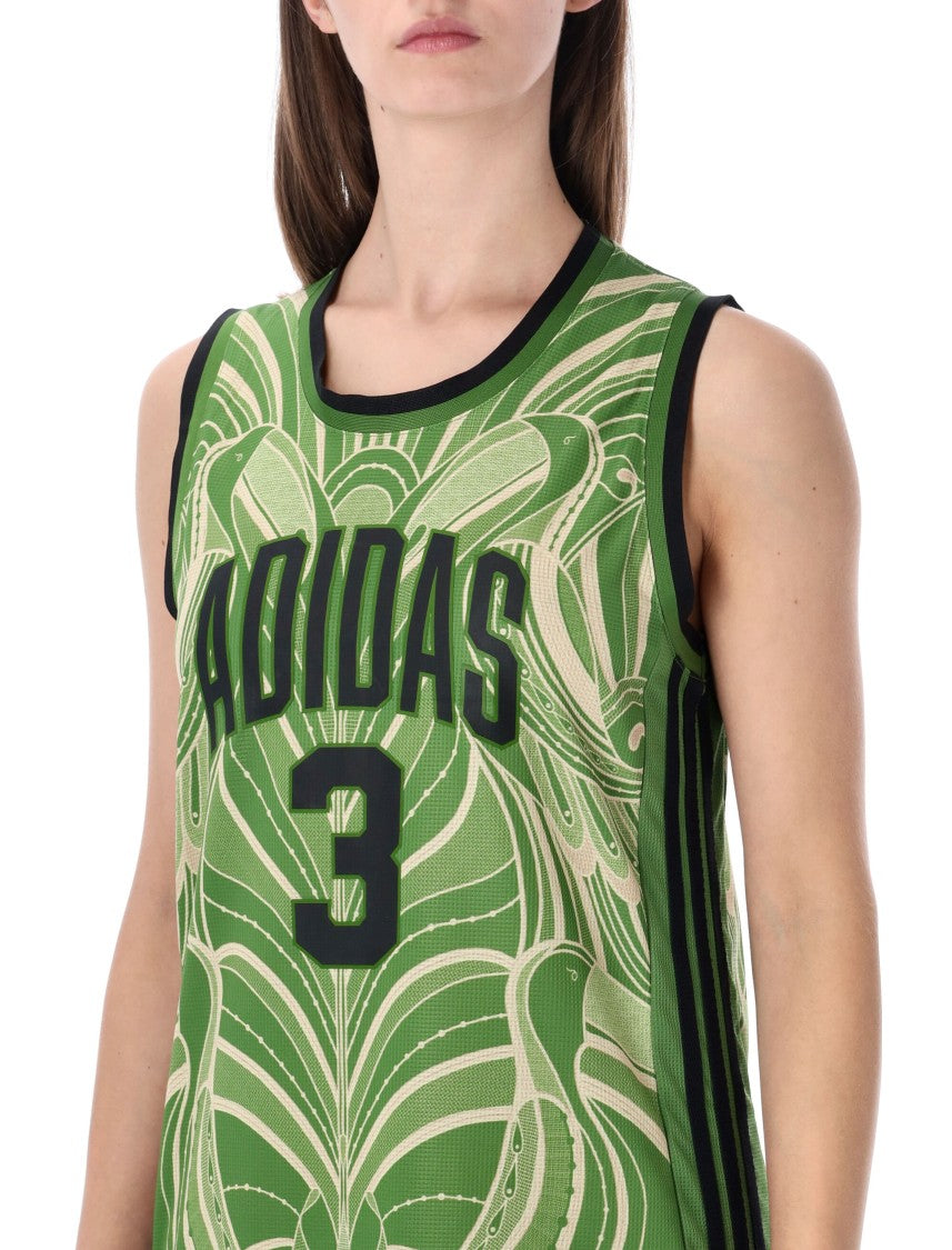 Adidas Originals Farm Green Maxi Dress