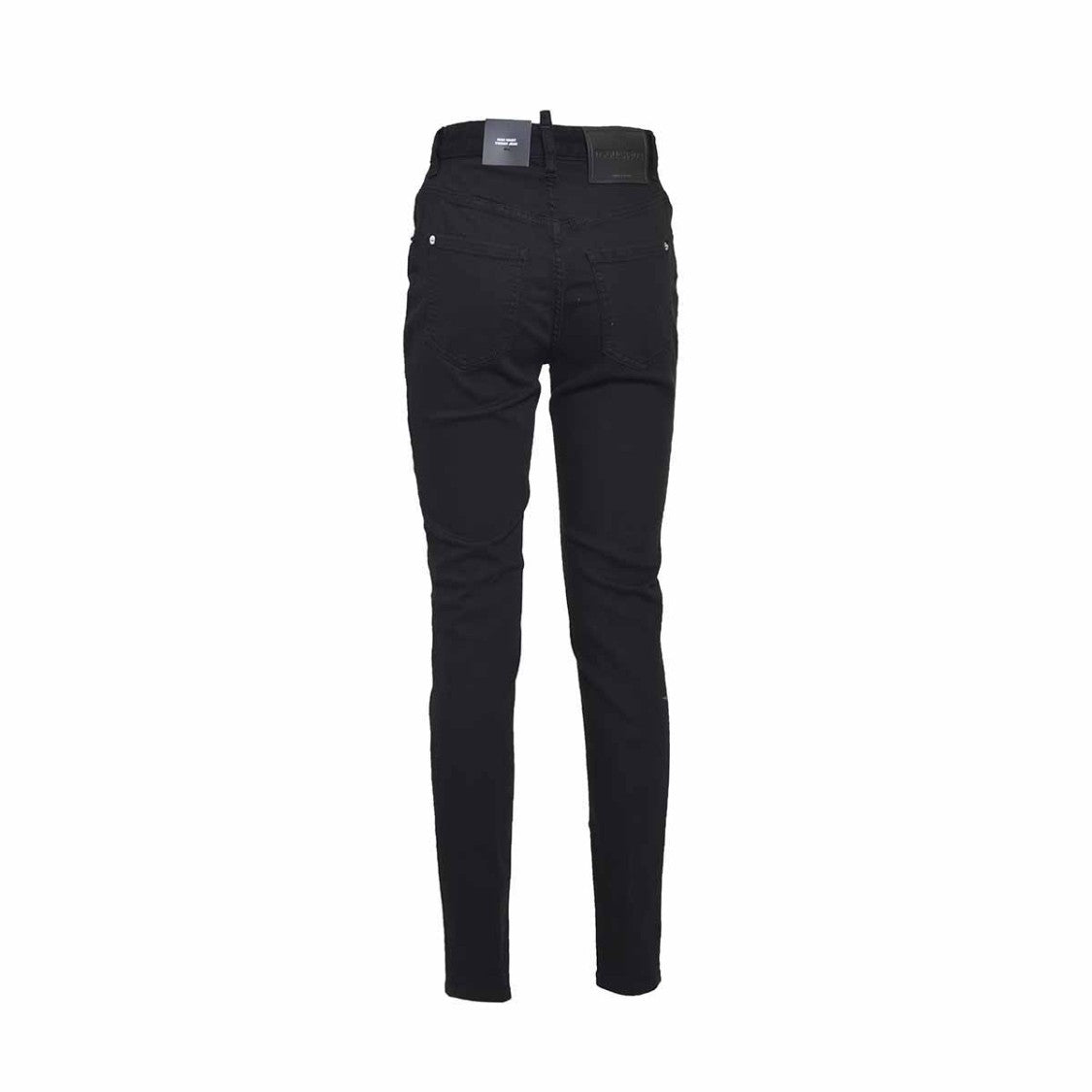 Dsquared2 Black High-Waist Twiggy Jeans