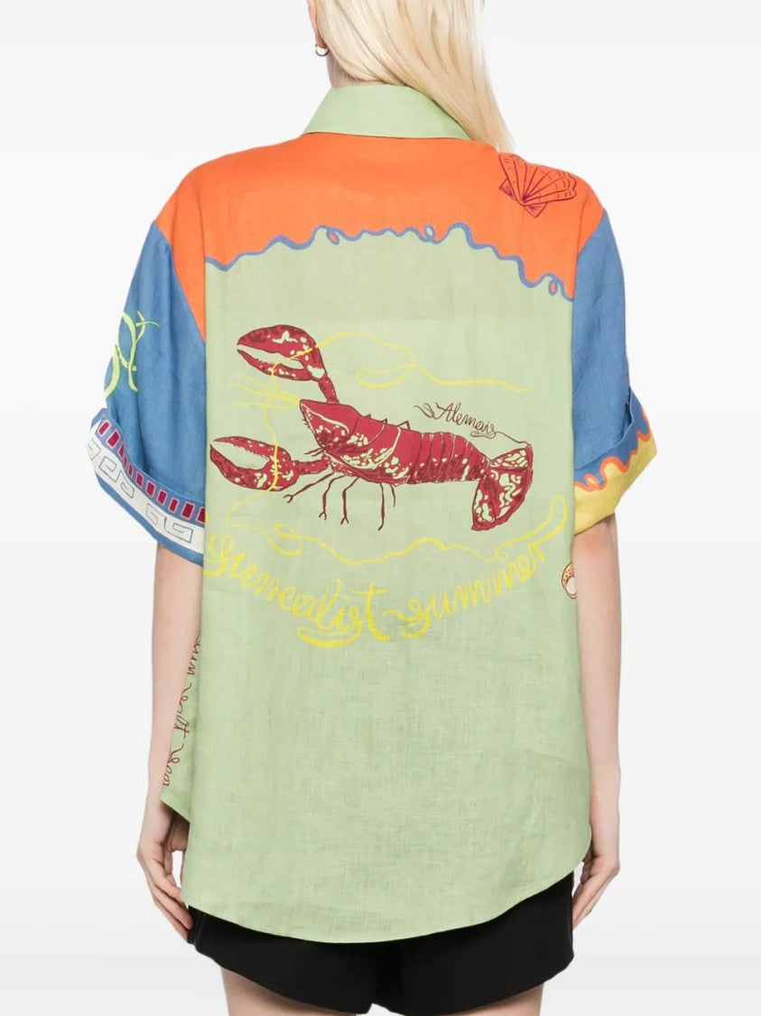 Alemais Surrealist Summer Shirt