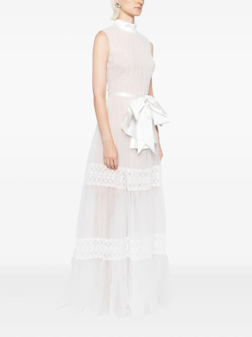 Saiid Kobeisy Lace Long Dress