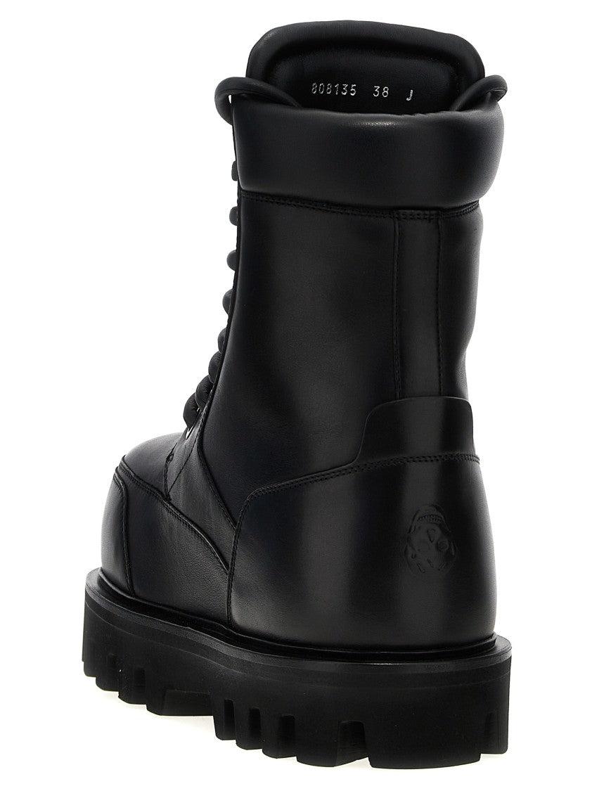 Mcqueen Nappa Ankle Boots