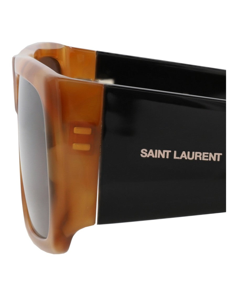 Saint Laurent Square-Frame Recycled Acetate Sunglasses