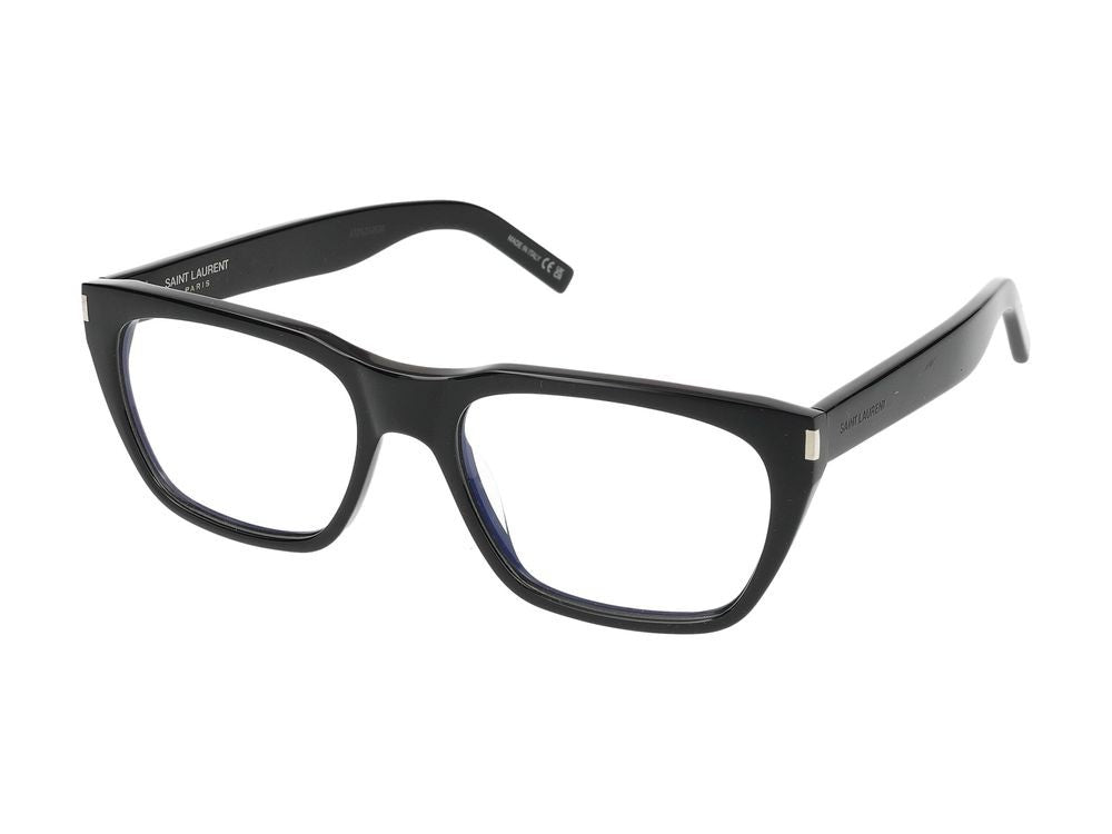 Saint Laurent Eyeglasses Saint Laurent Sl 598 Opt 001 Black Black Transparent 56/18/145