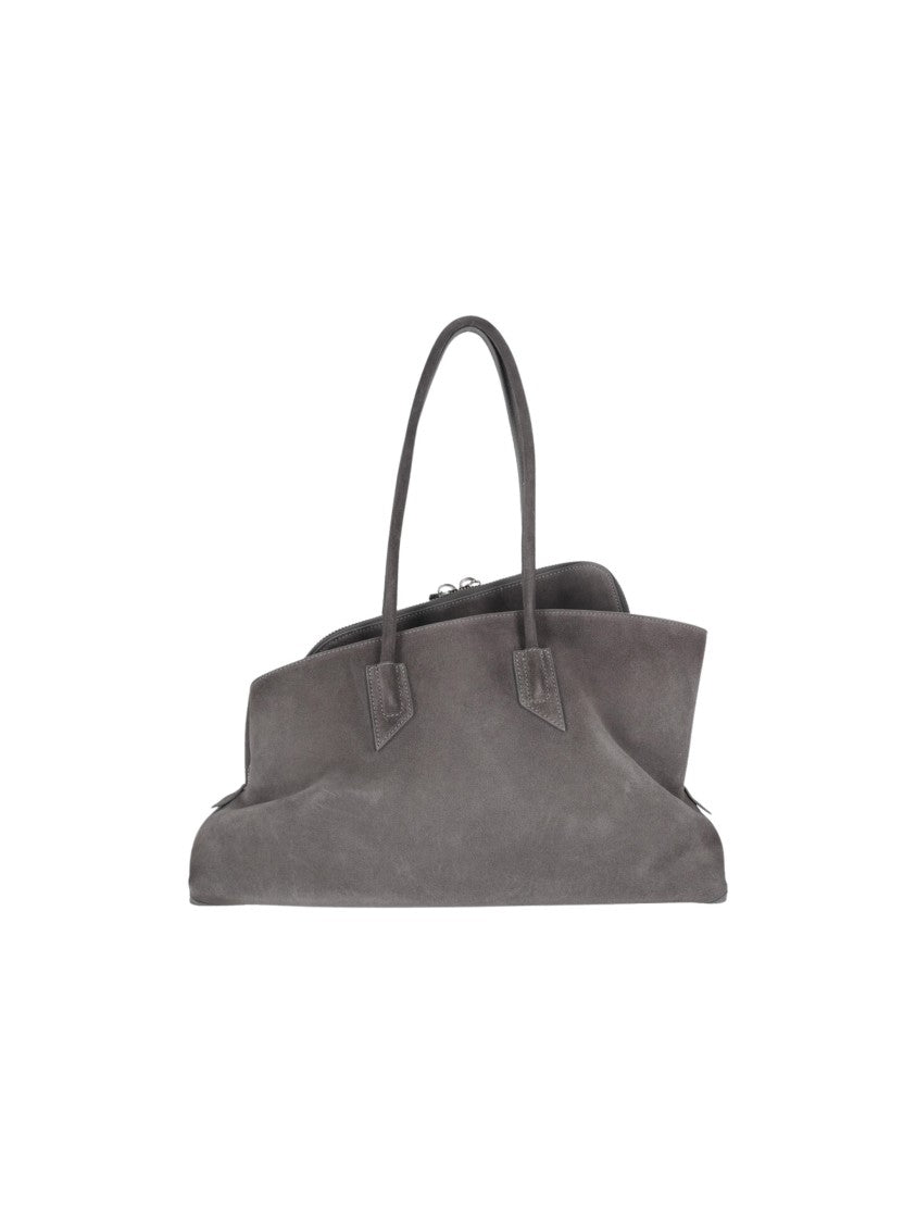 The Attico La Passeggiata Medium Sculptural Slouchy Shoulder Bag