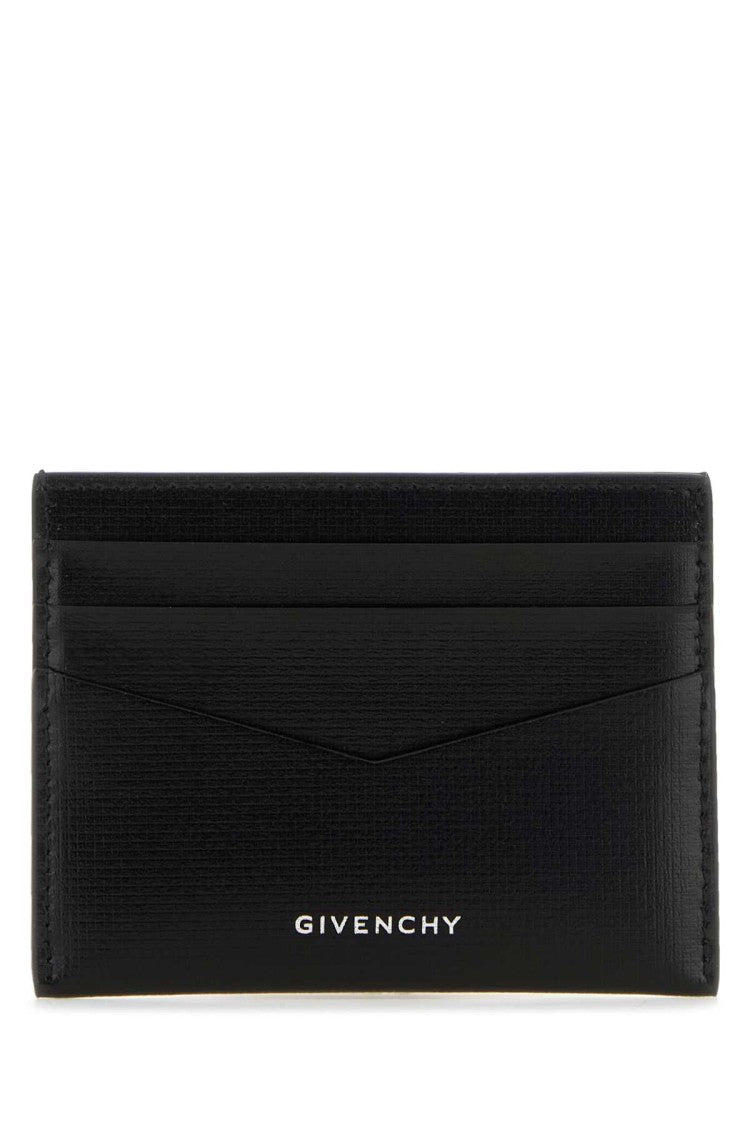 Givenchy Black Leather Card Holder