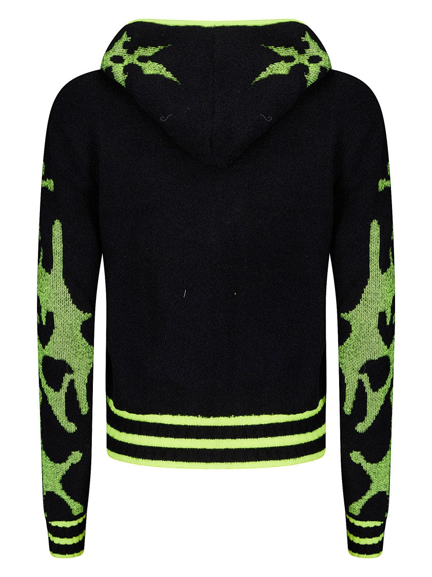 Chopova Lowena Neon Cartoon Cardigan