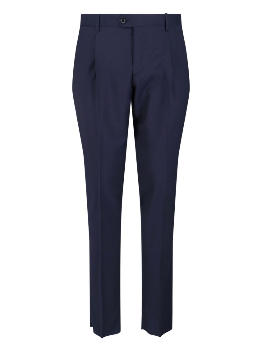 Lardini Tailored Two-Button Blazer And Slim-Fit Trousers Set