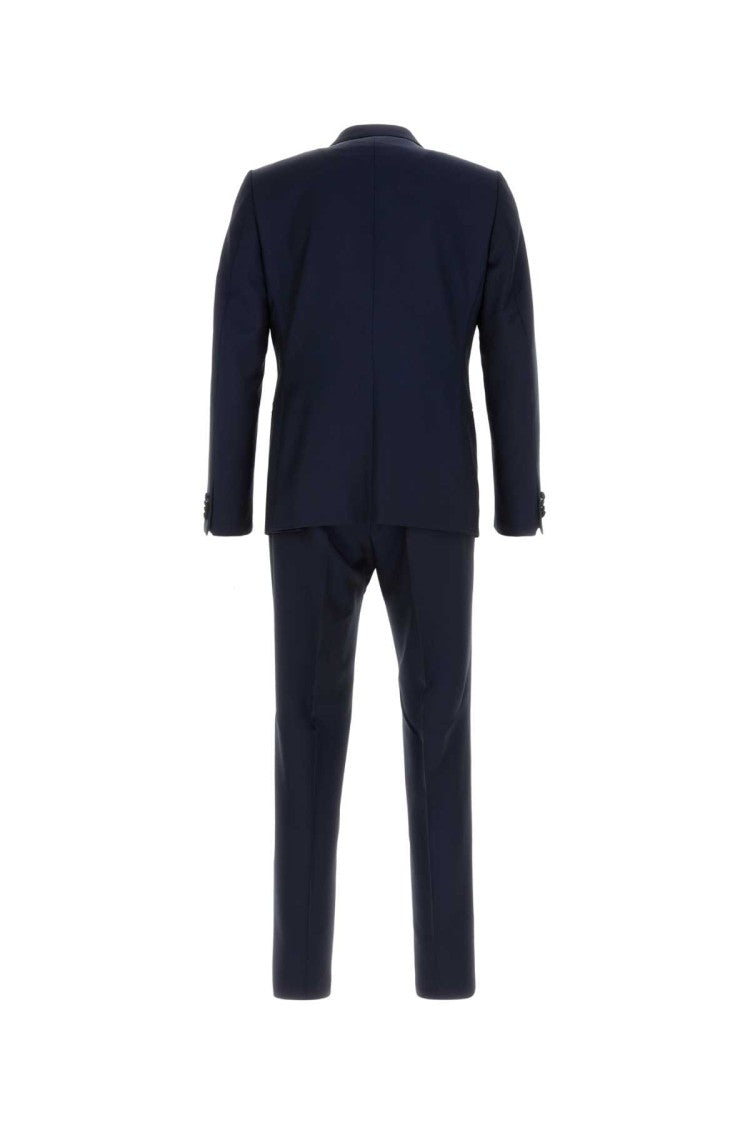 Zegna Navy Blue Wool Blend Tuxedo