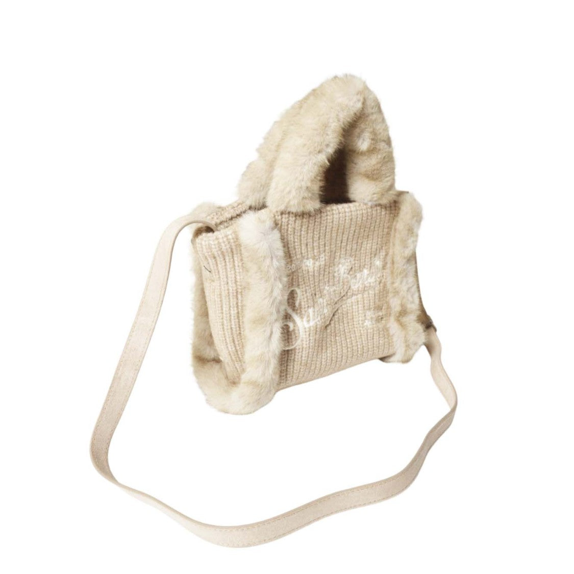 Mc2 Saint Barth Classic Brown Bag With Structured Silhouette