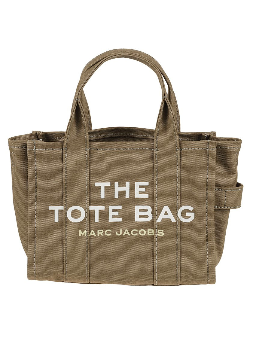 Marc Jacobs Compact Green Fabric Tote Bag
