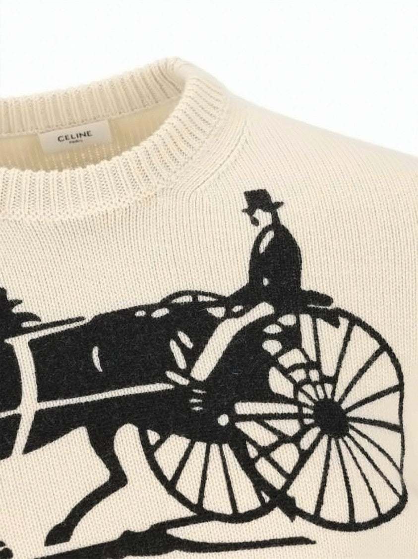 Celine Cashmere Wool Sweater