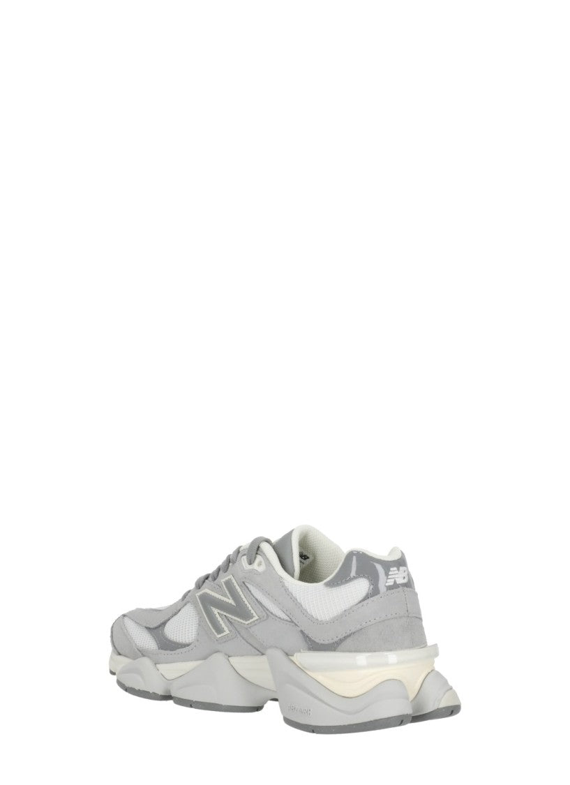 New Balance Grey Rounded Toe Cushioned Sole Low-Top Sneakers