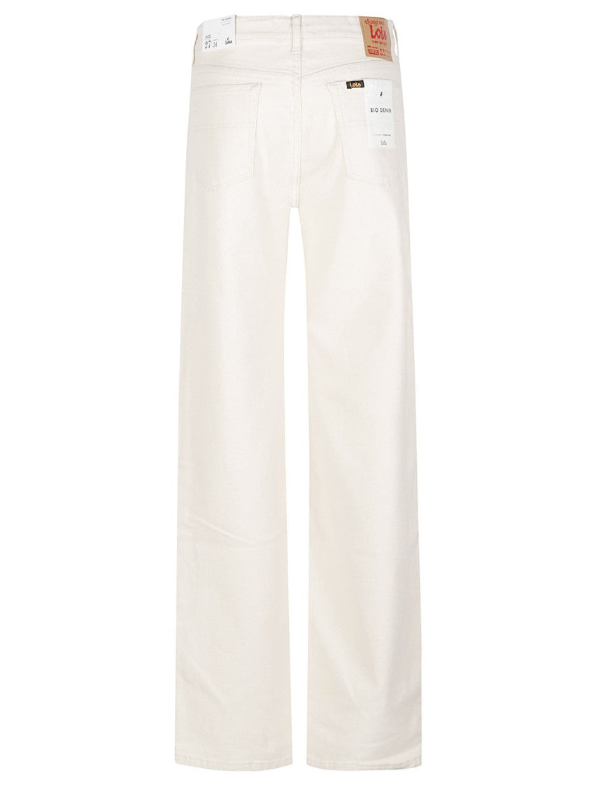Lois Jeans Lindsay Palazzo High-Waisted Wide-Leg Cotton Jeans