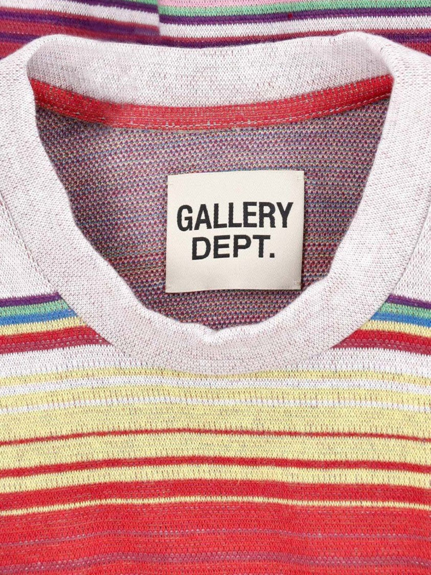Gallery Dept. Multicolored Striped Knitwear With Crew Neckline