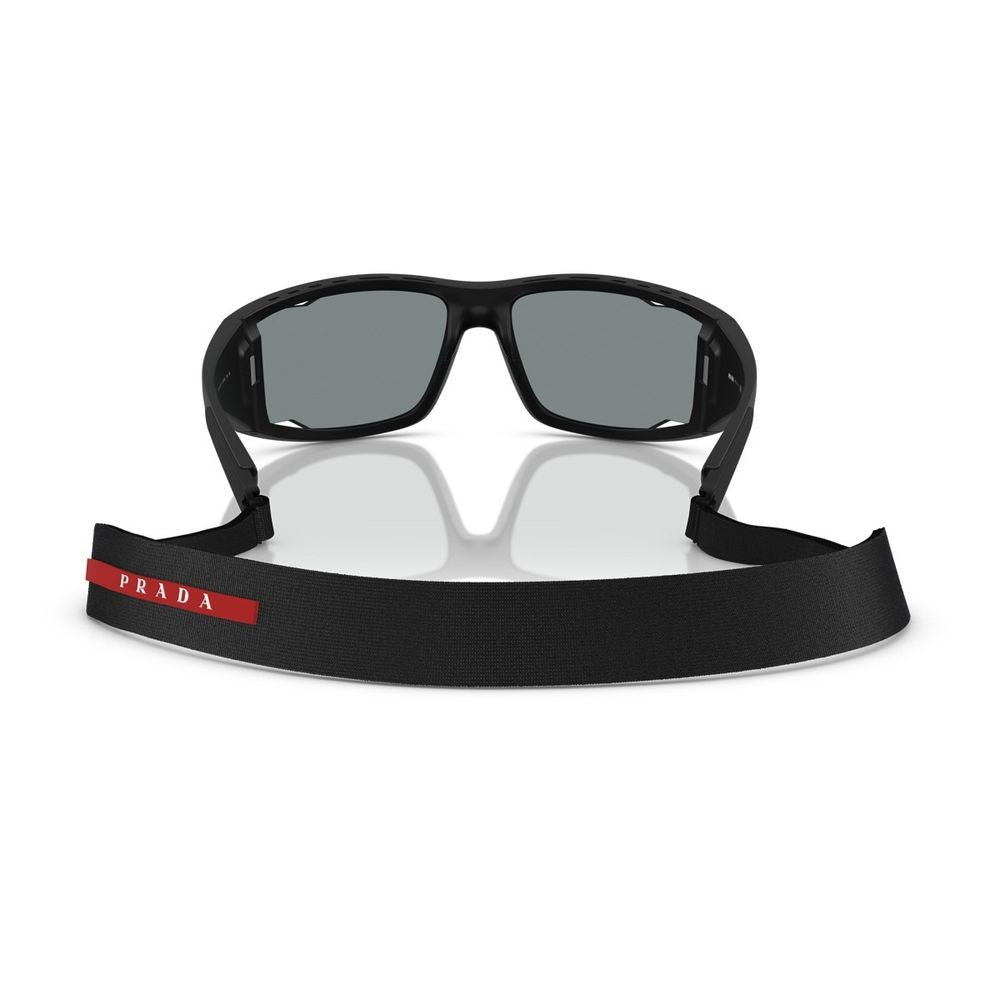 Prada Linea Rossa Ps A04s Wraparound Sunglasses With Innovative Ventilation
