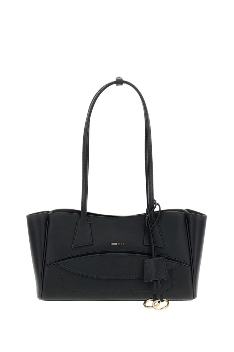 Hidesins Black Shopper S Soft Leather Shoulder Bag