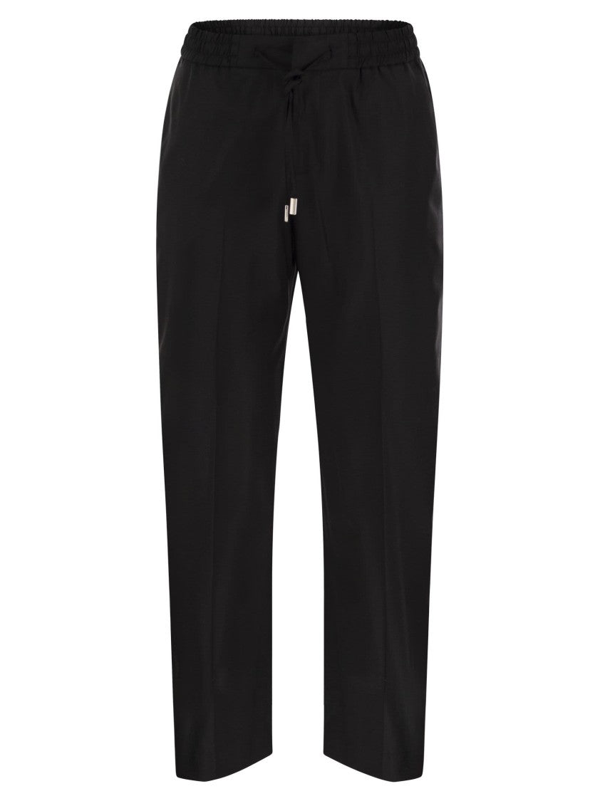 Pt Torino Erika - Fluid Wool Twill Pants