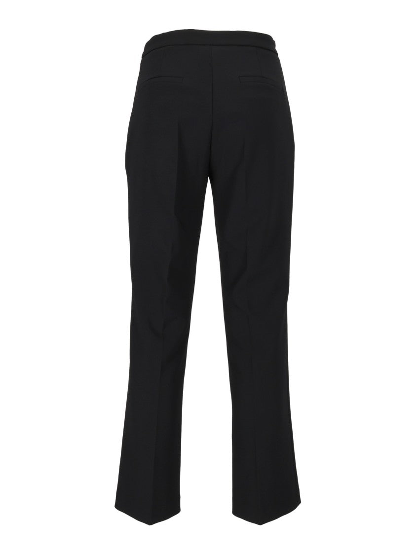 Elisabetta Franchi Straight-Leg Trousers With Subtle Waistband Detailing