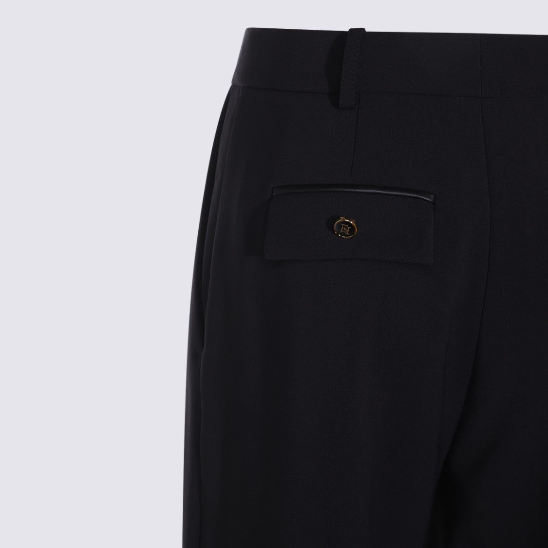 Elisabetta Franchi Straight-Leg Trousers With Tailored Silhouette