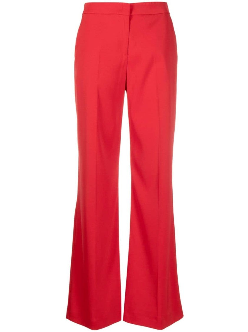 Pinko Red Flared Trousers