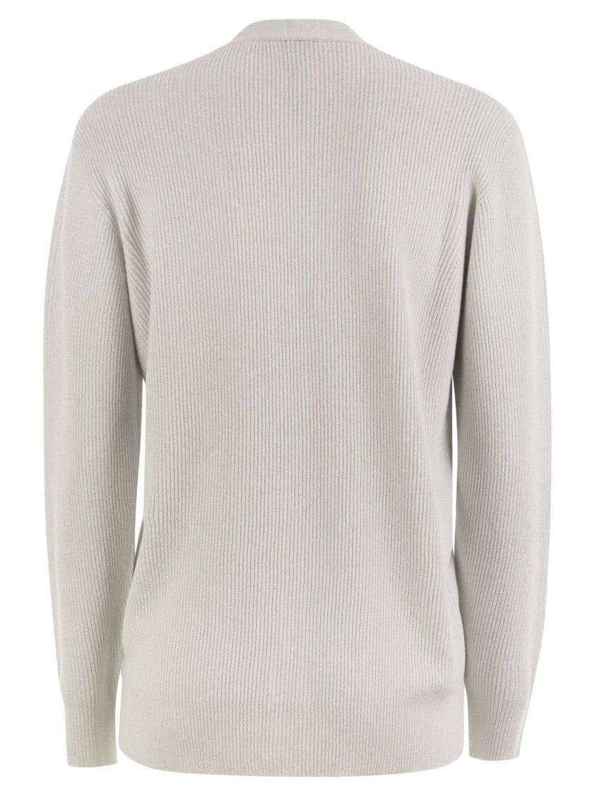 Fabiana Filippi English Ribbed Cardigan