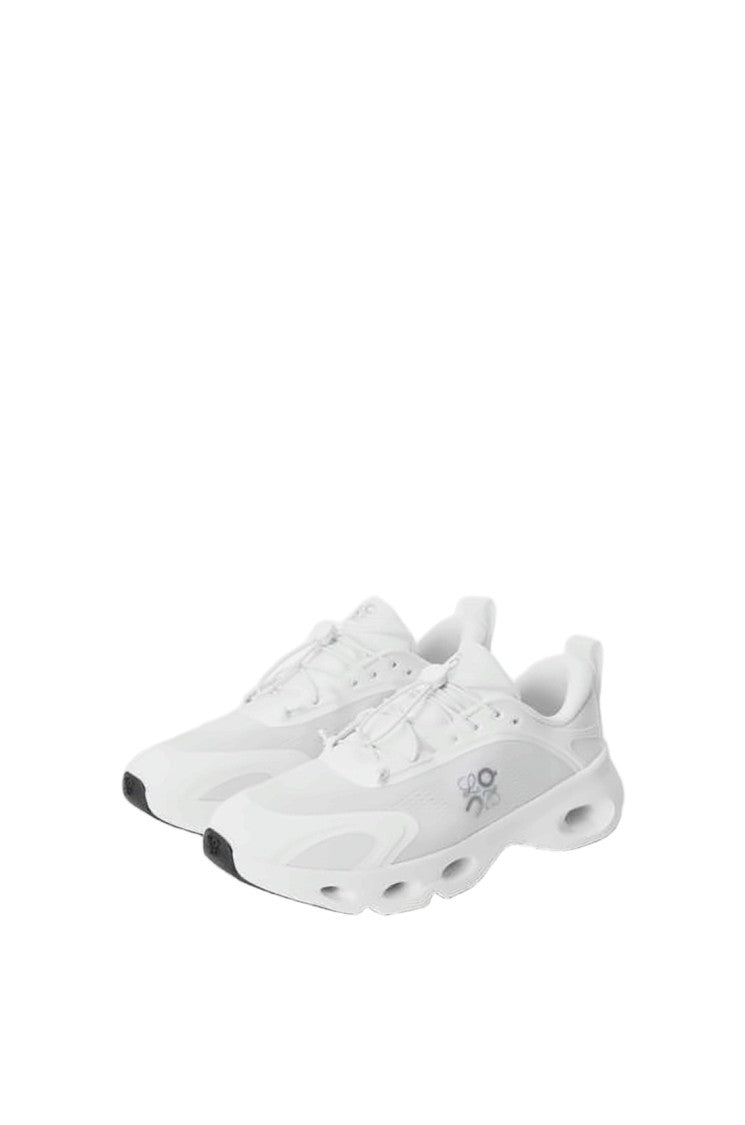 Loewe Sleek White Sneakers With Cut-Out Rubber Sole