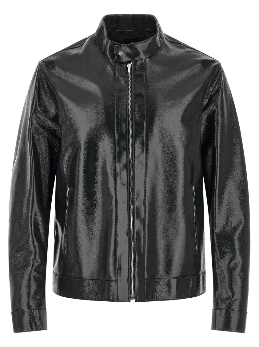 Fendi Lacquered Leather Blouson