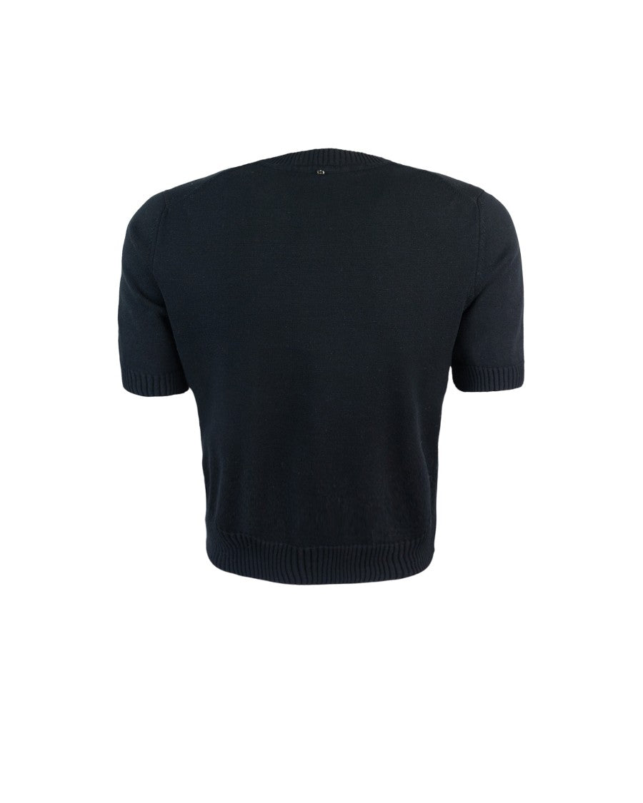 Sportmax Bettina Crop Sweater - Black